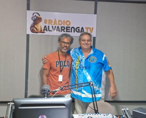 Alexandre Cuba e Dinho Rodrigues (Foto: Conrado Parra)