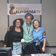 Nalu Matos, Alexandre Cuba e Malu Araújo (Foto: Conrado Parra)