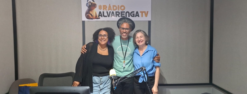 Nalu Matos, Alexandre Cuba e Malu Araújo (Foto: Conrado Parra)