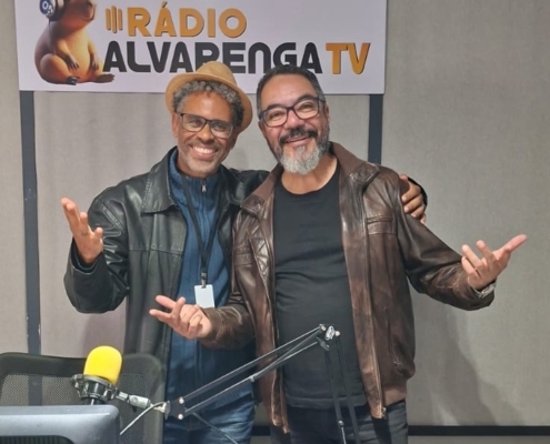 Alexandre Cuba e João Carlos Corrêa (Foto: Conrado Parra)