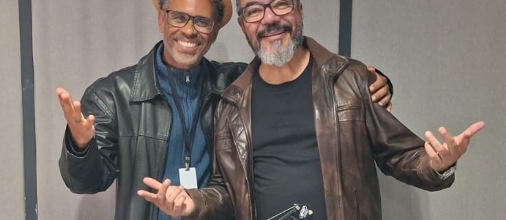 Alexandre Cuba e João Carlos Corrêa (Foto: Conrado Parra)