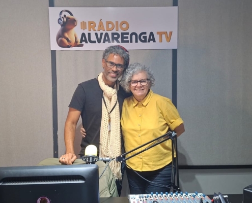 Alexandre Cuba e Nilza Bueno (Foto: Conrado Parra)