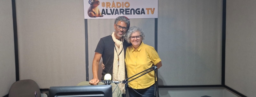 Alexandre Cuba e Nilza Bueno (Foto: Conrado Parra)