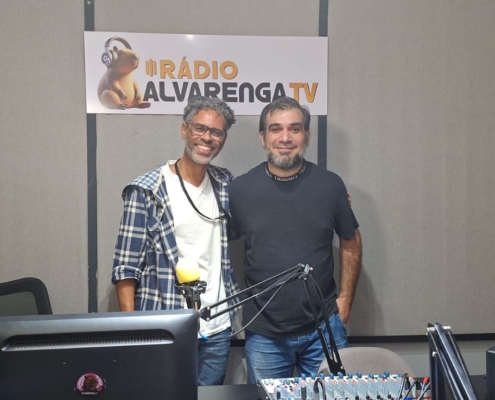 Alexande Cuba e Anderson Micheletti (Foto: Gabriel Gonçalves)