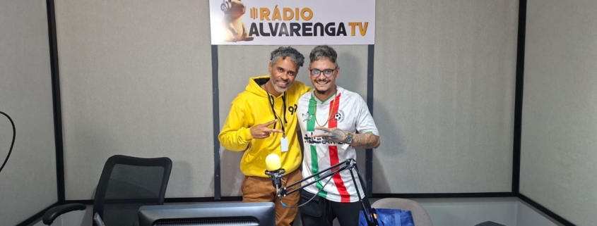 Alexandre Cuba e Zé Koé (Foto: Gabriel Gonçalves)