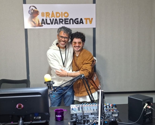 Alexandre Cuba e Marcos di Assis (Foto: Conrado Parra)